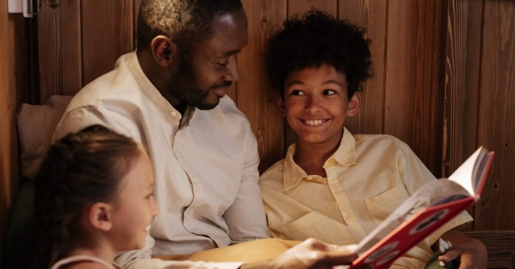 Club de lecture familial.